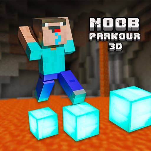 Noob Parkour 3D game thumbnail