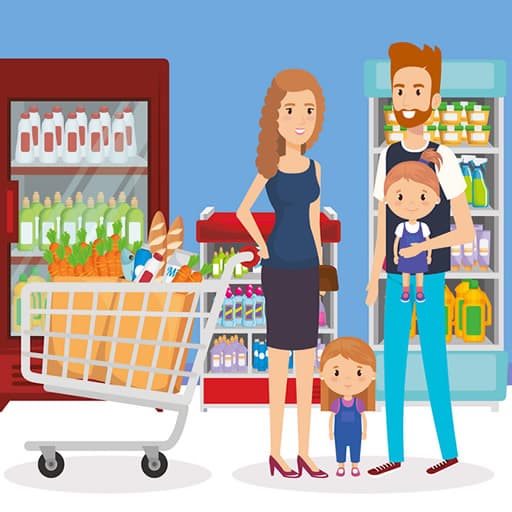 Happy Shopping Jigsaw game thumbnail