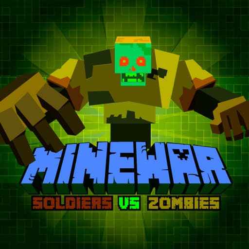 MineWar Soldiers vs Zombies game thumbnail