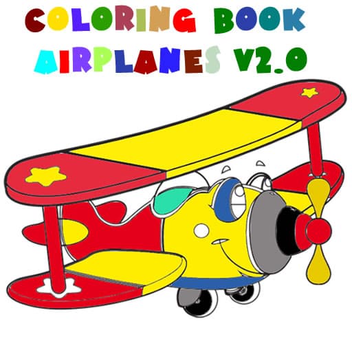 Coloring Book Airplane V 2.0 game thumbnail