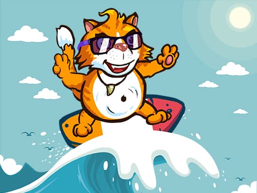 Surfer Cat game thumbnail