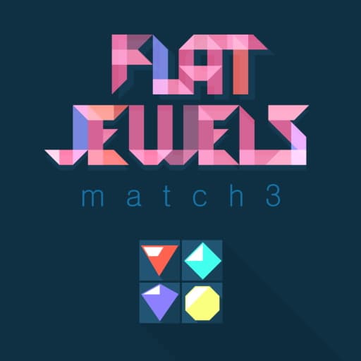 Flat Jewels Match 3 game thumbnail
