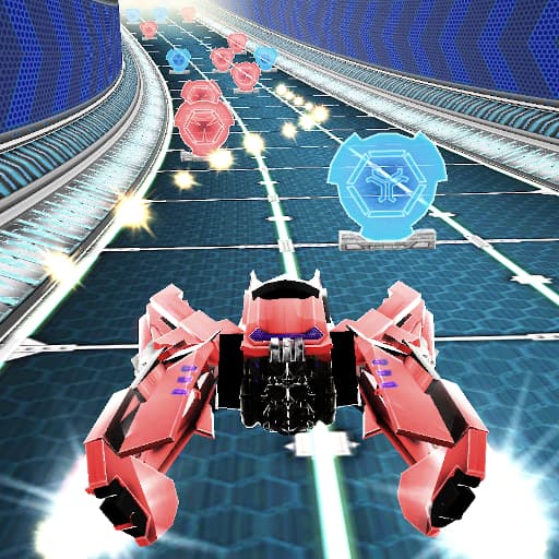 Cosmic Racer 3D game thumbnail