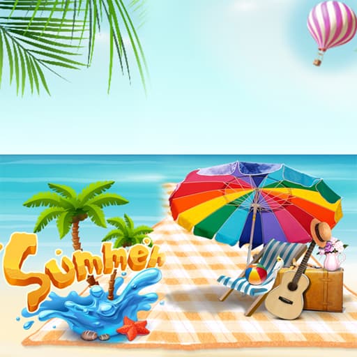 Summer Beach Slide game thumbnail