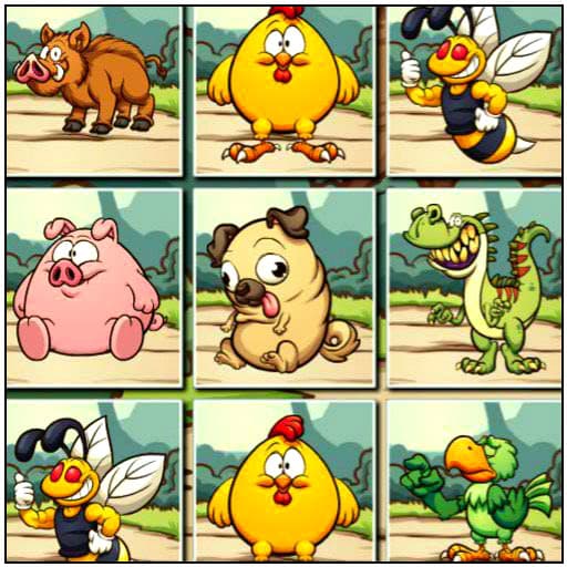 Animals Memo Match game thumbnail