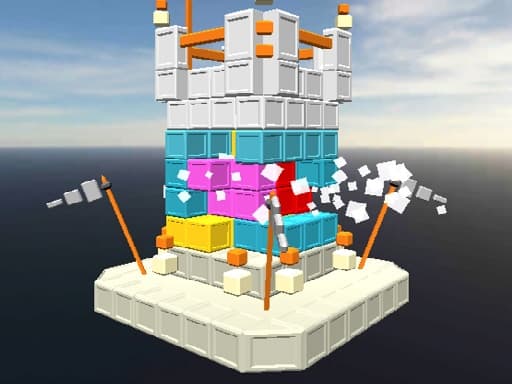 Castle Block Destruction game thumbnail