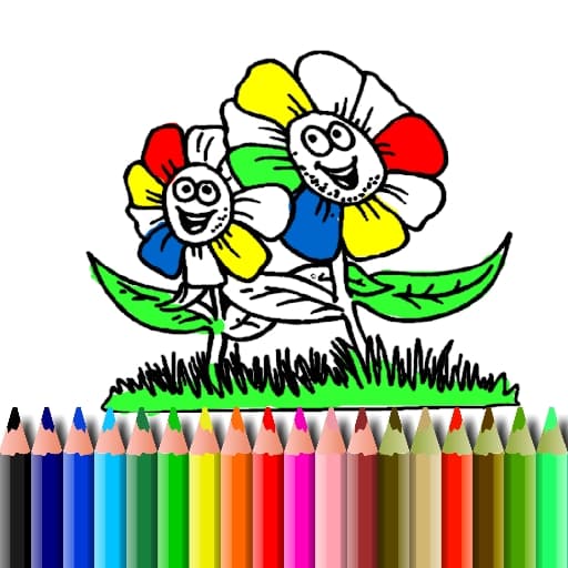 BTS Flowers Coloring game thumbnail