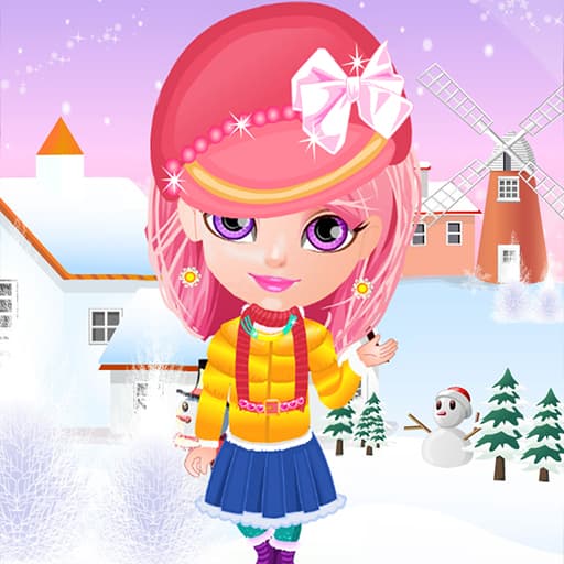 Baby Halen Winter Dress Up game thumbnail