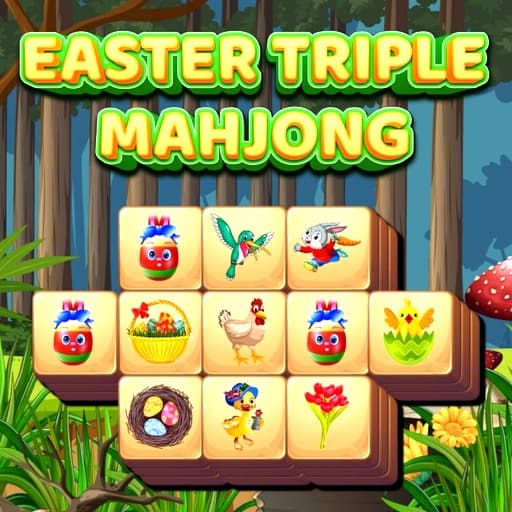 Easter Triple Mahjong game thumbnail