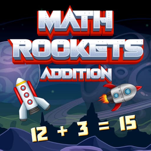 Math Rockets Addition game thumbnail
