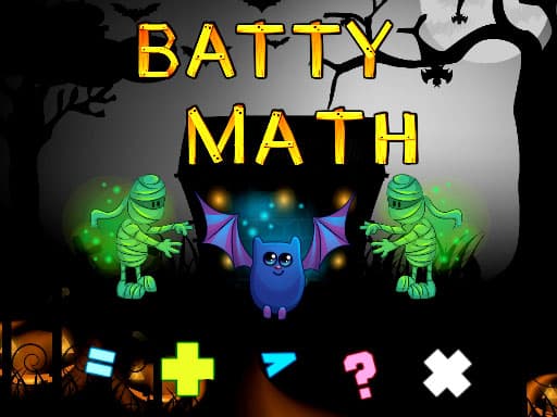 Batty Math game thumbnail
