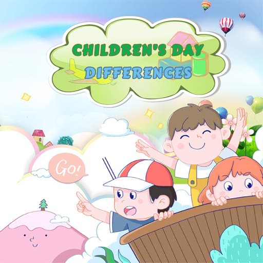 Childrens Day Differences game thumbnail