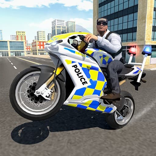Police Chase Motorbike Driver game thumbnail