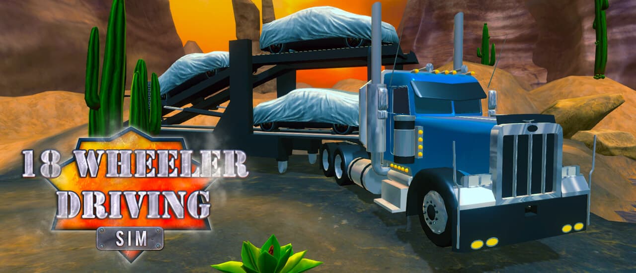 18 Wheeler Driving Sim game thumbnail