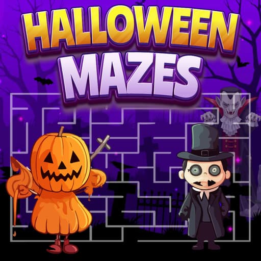 Halloween Mazes game thumbnail