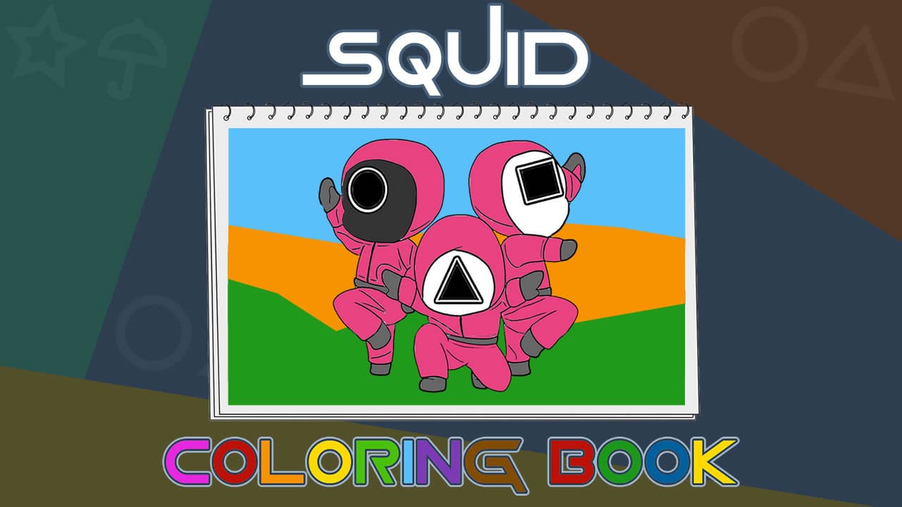 Squid Coloring Book game thumbnail