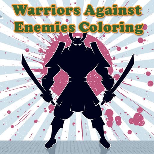 Warriors Against Enemies Coloring game thumbnail