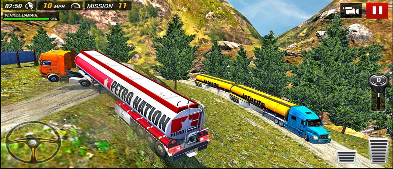 Oil Tanker Transporter Truck Simulator game thumbnail