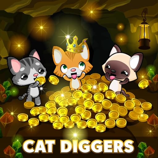 Idle Cat Diggers game thumbnail