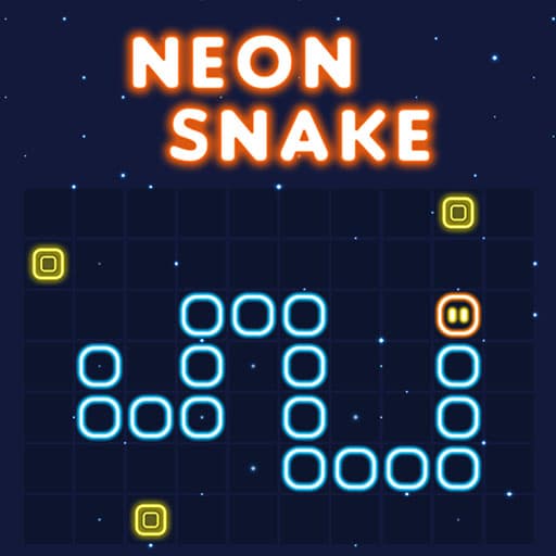 Neon Snake Game game thumbnail