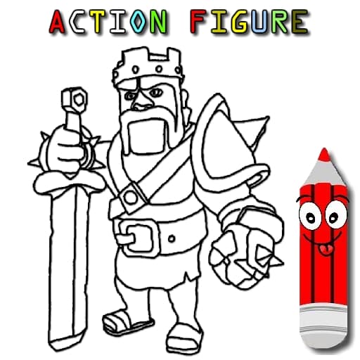 Action Figure Coloring game thumbnail