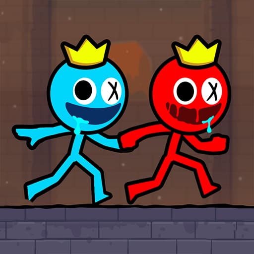 Red and Blue Stickman 2 game thumbnail