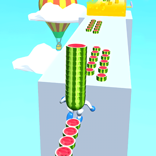 Watermelon Run 3D game thumbnail