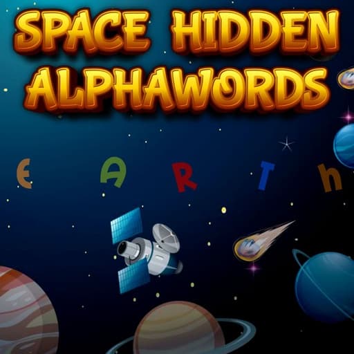 Space Hidden Alphawords game thumbnail