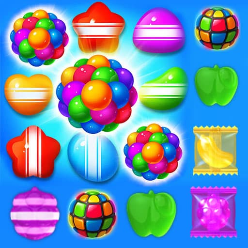 Candy Land Swipe Fantasy Match 3 game thumbnail
