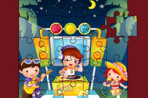 Cute Little Kids Jigsaw game thumbnail