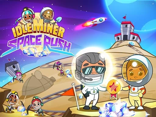 Idle Miner Space Rush game thumbnail