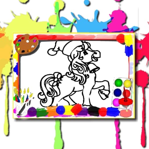 Horse Coloring Book game thumbnail