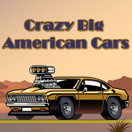 Crazy Big American Cars Memory game thumbnail