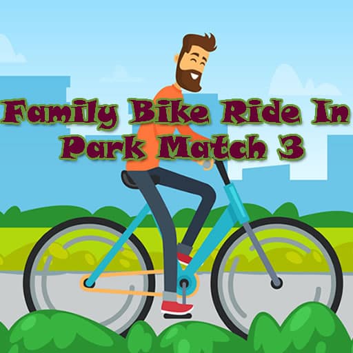 Family Bike Ride In Park Match 3 game thumbnail