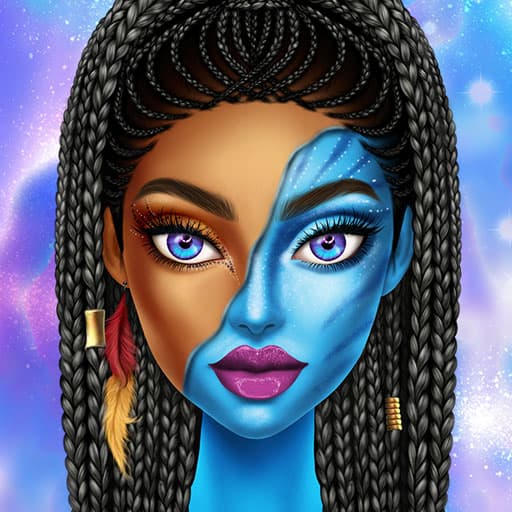Blue Girls Makeup game thumbnail
