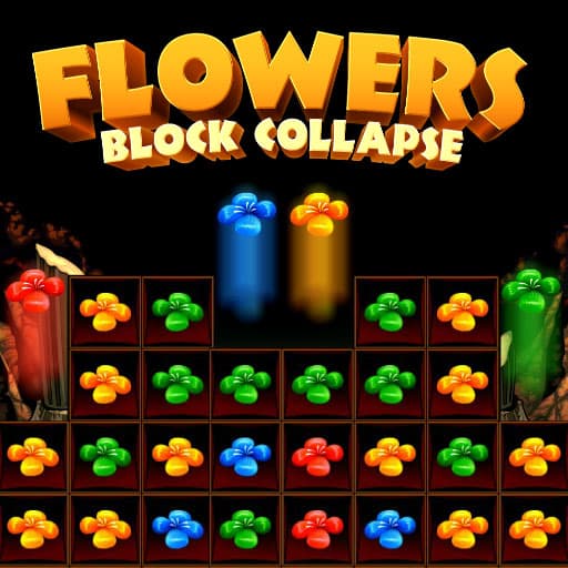 Flowers Blocks Collapse game thumbnail