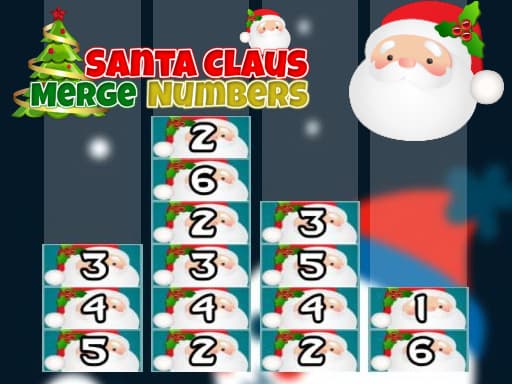 Santa Claus Merge Numbers game thumbnail