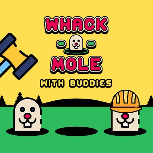 Whack A Mole With Buddies game thumbnail
