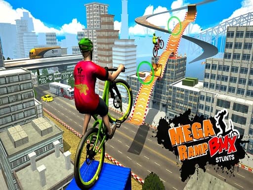 BMX Rider Impossible Stunt Racing : Bicycle Stunt game thumbnail
