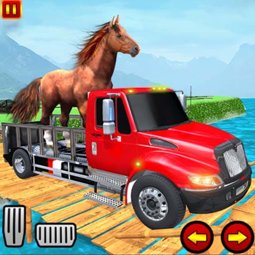Farm Animal Transport Truck Game game thumbnail