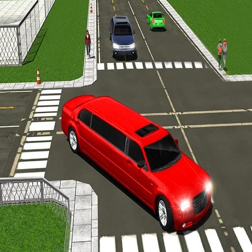 Big City Limo Car Driving 3D game thumbnail