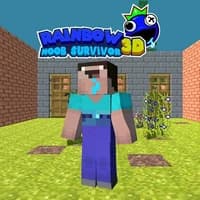 Rainbow Noob Survivor game thumbnail