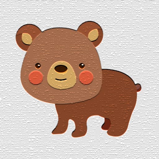 Cartoon Bear Puzzle game thumbnail