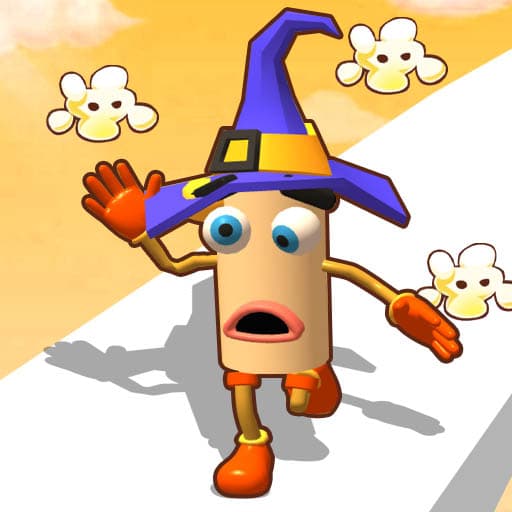 Popcorn Race 3D game thumbnail