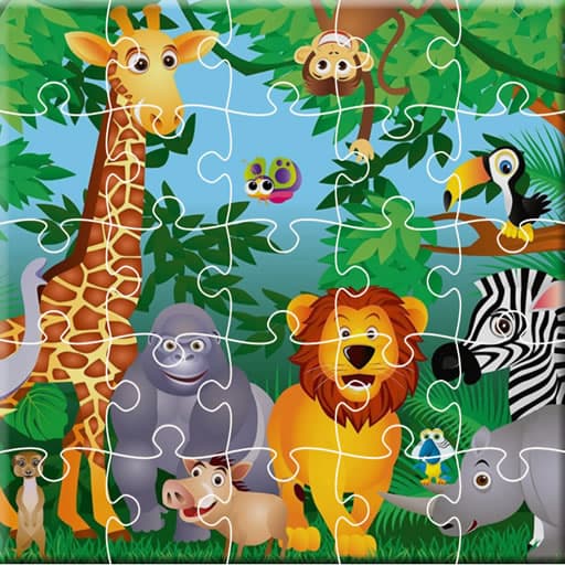 King of Jungle Jigsaw game thumbnail