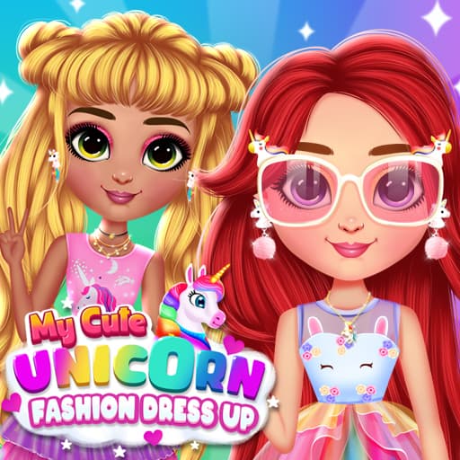 My Cute Unicorn Fashion Dress Up game thumbnail