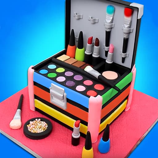 Girl Makeup Kit Comfy Cakes Pretty Box Bakery Game game thumbnail