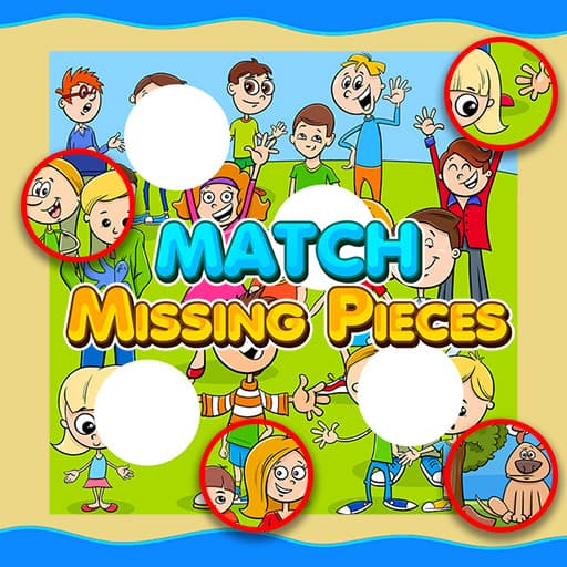 Match Missing Pieces Kids Educational Game game thumbnail