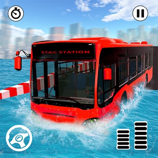 River Coach Bus Driving Simulator Games 2020 game thumbnail