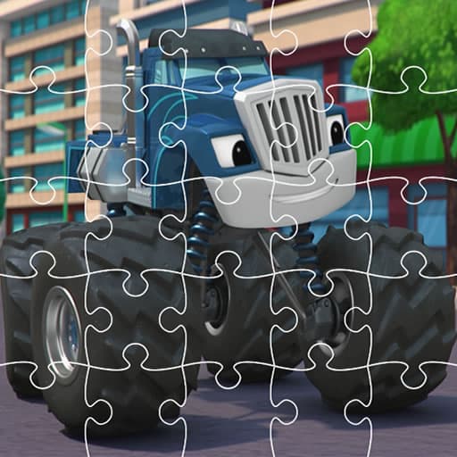 Blaze Trucks Jigsaw game thumbnail